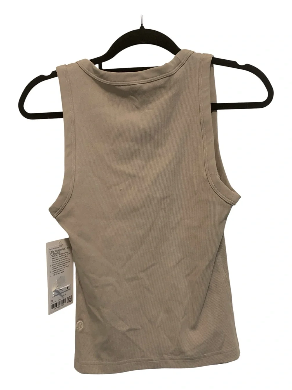 43. NWT Lululemon little scoopneck rib tank Size M
